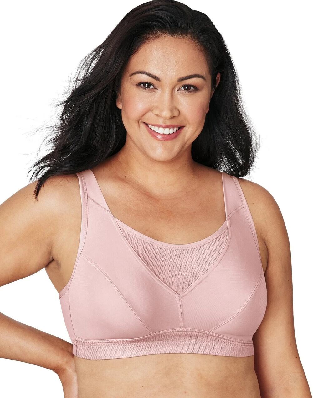 Playtex Women's Secrets Bounce Control Wireless Bra - Pink - SZ 44C